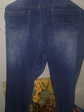 Classic Dark Blue Skinny Jeans - Women's Stretch Denim